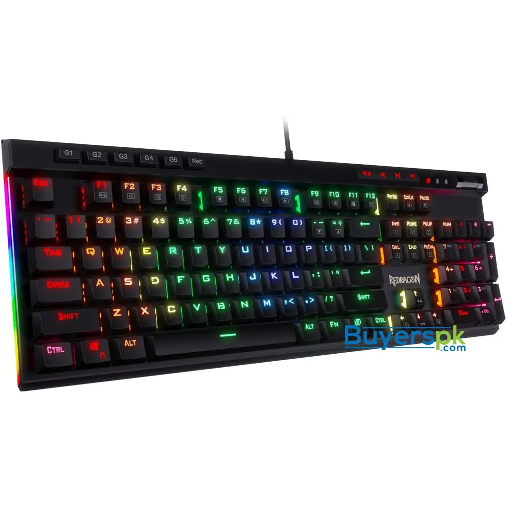 Redragon K580 Vata Rgb Led Backlit Mechanical Gaming Keyboard - Price in Pakistan Redragon K580 Vata Rgb Led Backlit Mechanical Gaming Keyboard - Price in Pakistan
